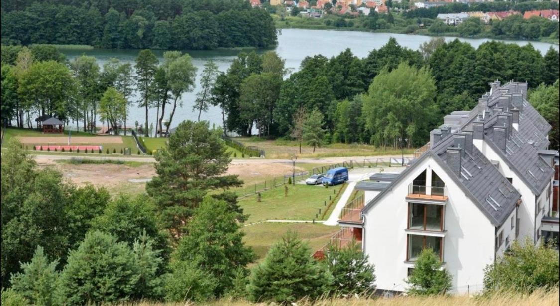 Mazury Lake View & Ski Appartment Mrągowo Dış mekan fotoğraf