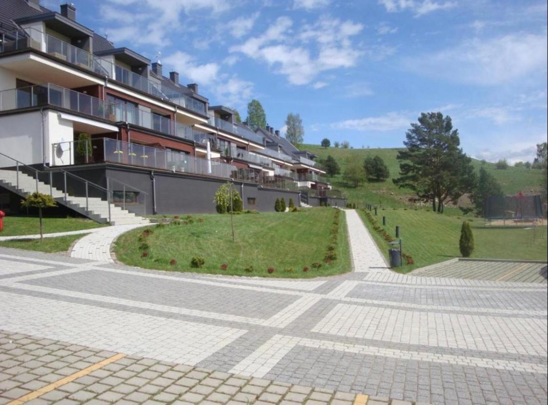 Mazury Lake View & Ski Appartment Mrągowo Dış mekan fotoğraf