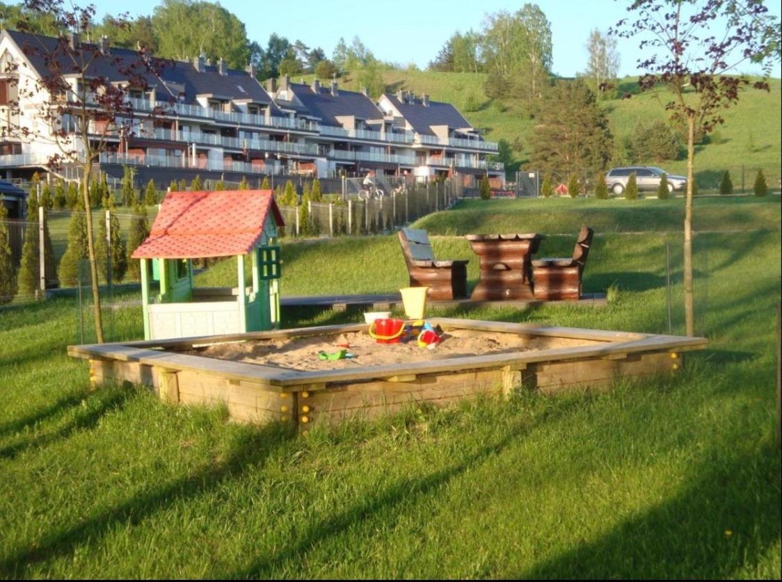 Mazury Lake View & Ski Appartment Mrągowo Dış mekan fotoğraf
